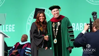 Babson's 2023 Commencement Highlights