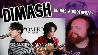 First Time Hearing Dimash & Mansur "OMIR" Live || ALovelyBrother Reaction