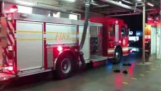 London Fire Hall No. 7 - Responce Call to 911 Emergency Call - Crazy Fast