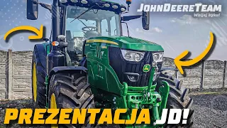 JohnDeere 6145R-Kamera z Kabiny-PREZENTACJA i Omówienie Maszyny