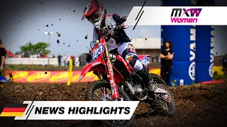 News Highlights | WMX Race 2 | Liqui Moly MXGP of Germany 2024