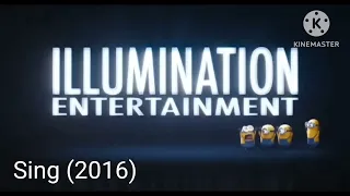 Evolution of illumination logo 2010 - 2023 (with super Mario Bros movie)