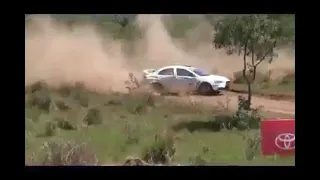 Rally Crashes Zambia 2021.