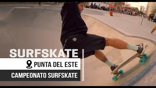 Primer campeonato de SurfSkate en Punta del Este