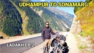 Sonmarg Kashmir | Udhampur to Sonmarg | Ladakh Bike Trip - Ep 02 | Sonmarg in September | Meteor 350