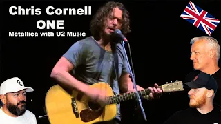 Chris Cornell - One U2 Music with Metallica Lyrics REACTION!! | OFFICE BLOKES REACT!!