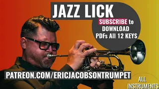 Jazz Licks. Jazz phrases. Bebop Jazz. Jazz Trumpet licks.