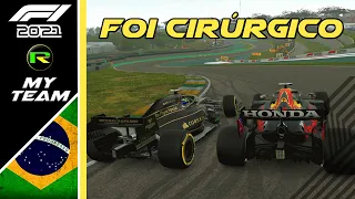 ESTRATÉGIA DO COMEÇCO AO FIM - F1 2021 MY TEAM 50% GP BRASIL #167