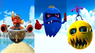 Sonic Dash All Boss Battle Zazz, Eggman, Pacman (İOS Android) Nubi Gameplay