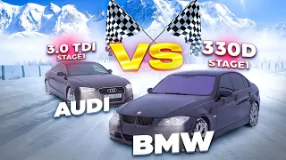 BMW 330D 300+ VS Audi A5 3.0tdi 300+ Чей дизель лучше? Audi quattro