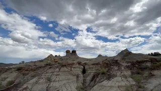 Some panoramic views of Makoshika State Park in Glendive, Montana