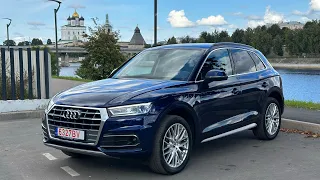 Лучший кроссовер за свою цену. Audi Q5 2 поколение 40TDI Quattro. Псков.