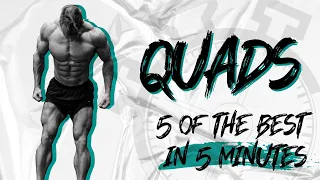 QUAD EXERCISES RANKED FOR MEN IN GYM | BARBELLS, DUMBBELL, MACHINES | ROB RICHED