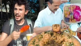 Bakın Hindistan'da Ne Yiyorlar?  Sokak Yemeklerini Nasıl? - MUMBAİ