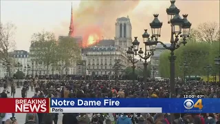 Notre Dame Fire Burns Historic Church