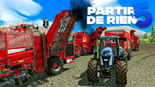 Début du GROS CHANTIER de betteraves ! | Partir De Rien Saison 5 #50 | (Farming Simulator 22)