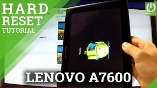 How to Hard Reset LENOVO A7600 - Restore Factory Settings