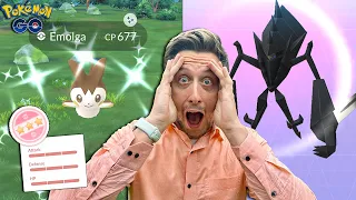 WILD SHUNDO! Stadium Sights RARE Shiny Luck! Pokemon GO