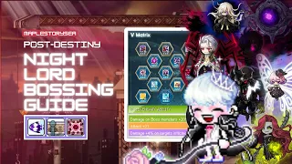 MapleSEA Beginner's Guide to Night Lord Bossing (Post-Destiny)