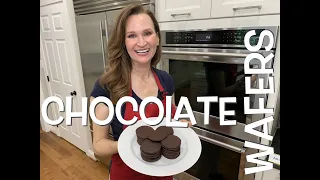 Chocolate Wafers! The Cookie Makers Stopped Making Them. Now You Can Make Your Own. Easy Recipe.