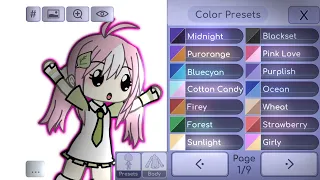 rating my oc with gacha life color presets ✨️