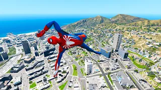GTA 5 Epic Ragdolls/Spiderman Compilation  (GTA 5, Euphoria Physics, Fails, Funny Moments)