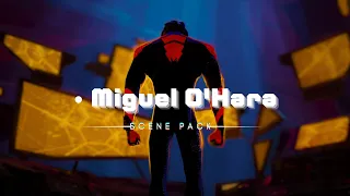 Across The Spider-Verse - Miguel O'Hara / Spider-Man 2099 CAM ScenePack 4k UPSCALED