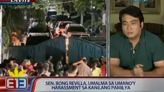 24 Oras: Sen. Bong Revilla, itinangging sa loob ng compound nila nakuha ang mga baril