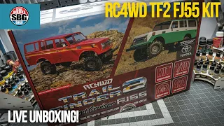 RC4WD TF2 FJ55 Kit - Live Unboxing