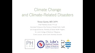 Climate Change and Climate-Related Disasters