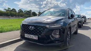 Hyundai Santa Fe - POV Test Drive. Highspeed City / Highway Driving