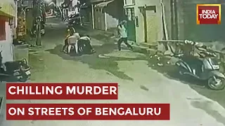 WATCH Murder Caught On Camera: Group Of 6 Smashes Bengaluru Man's Head With Stones