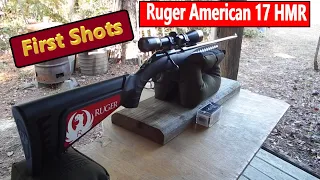 Ruger American 17 HMR - First Shots