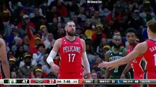 Jonas Valanciunas vs Boston Celtics | 2022-11-19