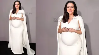 Kajol Devgan flaunts her huge baby bump at the age of 47, Bollywood Sky