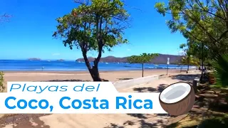 The Main Drag 🌴 PLAYAS del COCO Is a Tourism Town Near The Liberia Airport #costarica #travelvlog