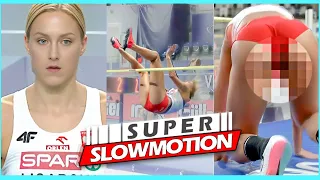 [Super SlowMotion] Top 4 Women High Jump Pentathlon Torun Poland 2021 - part 3