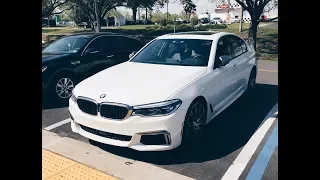 2018 BMW M550i POV Drive 456HP!