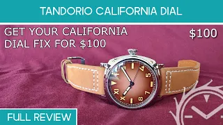 Tandorio California Dial Homage   full review