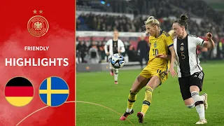 Frohms with a strong performance | Germany vs. Sweden 0-0 | Highlights | Women Friendly