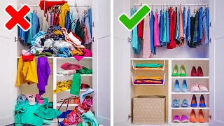 20 GENIALES TRUCOS DE ORGANIZACIÓN | IDEAS GENIALES Y MANUALIDADES PARA TRANSFORMAR TU HOGAR