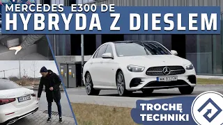 Mercedes E300de – hybryda z dieslem. Połączenie idealne?