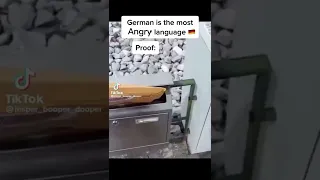German is the most angry language