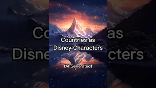 Ai Draws Countries as Disney Characters! #ai #aiart #midjourney #disney #country #character