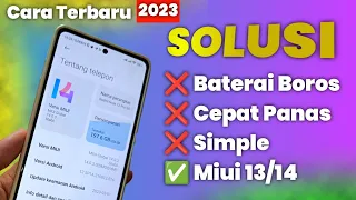 Cara Mengatasi HP Xiaomi Boros Baterai Di Miui 14 ! Ini Solusinya Jadi Tambah Awet