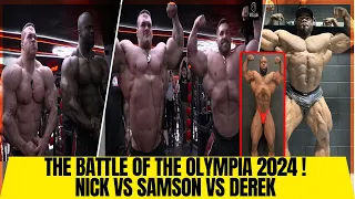 The Battle of the Olympia ,Nick Walker vs Samson Dauda vs Derek Lunsford ,Moments you shouldn't miss