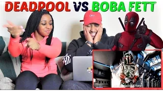 Epic Rap Battles of History  "Deadpool vs Boba Fett" REACTION!!!
