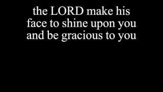 Aaronic Blessing in Hebrew and English