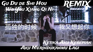 Gu Du de Shi Hou Wo You Xiang Qi Ni 孤独的时候我又想起你 DJ REMIX !! Helen Huang LIVE - Lagu Mandarin