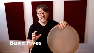 Ken Shorley - Frame Drum Lesson (Basic Fives)